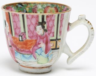 Chinese Republic Period Famille Rose Demitasse Cup