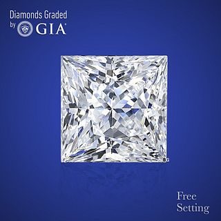 3.01 ct, G/VVS2, Princess cut GIA Graded Diamond. Appraised Value: $169,300 