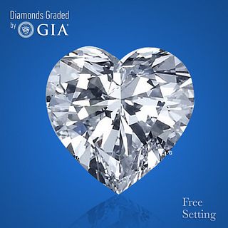 5.12 ct, E/VS2, Heart cut GIA Graded Diamond. Appraised Value: $614,400 