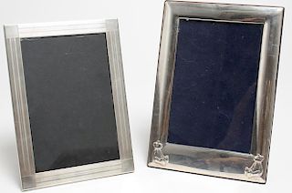 2 Sterling Silver Picture Frames