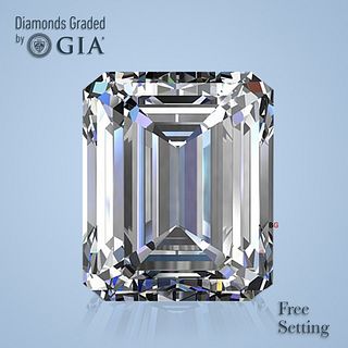 4.05 ct, E/VS2, Emerald cut GIA Graded Diamond. Appraised Value: $349,300 