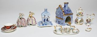 Porcelain & Pottery Miniatures incl. Dollhouse