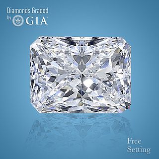 3.10 ct, H/VS2, Radiant cut GIA Graded Diamond. Appraised Value: $125,500 