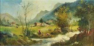 G. Chiabert (Italian, 20th C.)- Oil on Canvas