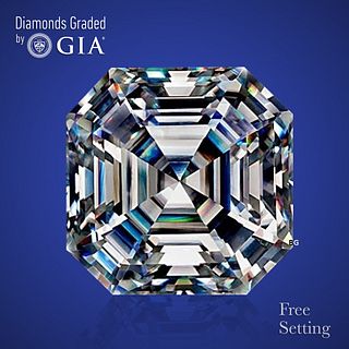 3.01 ct, D/VVS1, Square Emerald cut GIA Graded Diamond. Appraised Value: $274,600 