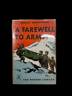 A Farewell To Arms by Ernest Hemingway 1932