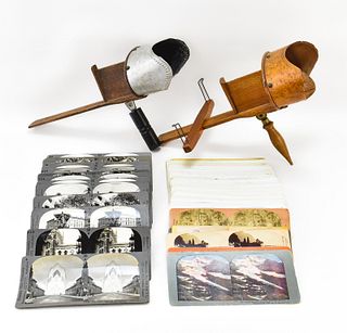 ANTIQUE STEREOSCOPES & VIEWER CARDS