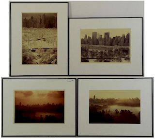 ORKIN, Ruth. Lot of Four New York Photographs.