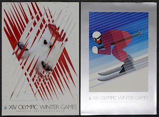 Lot of 22 Winter Olympics 1984: Sarajevo,