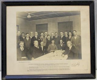 Lindbergh, Charles Signature & Photo
