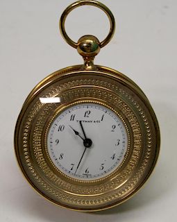 Tiffany and Co France Gilt Bronze Traveling