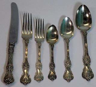 STERLING. Whiting King Edward Flatware Service.