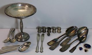 JEWELRY & SILVER. Assorted Grouping of Jewelry and