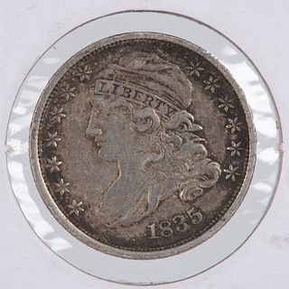 1835 CAPPED BUST US DIME EF40