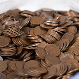10LB BAG OF 1,500 UNSEARCHED LINCON WHEAT CENT COINS