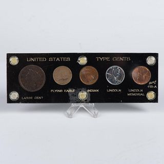 US TYPE CENTS 5PC