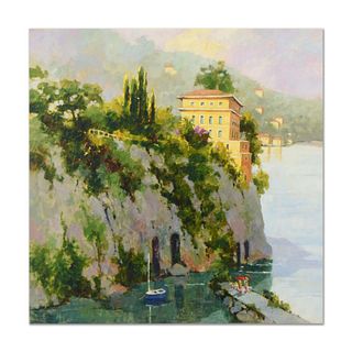 Marilyn Simandle, "Amalfi" Limited Edition on Canvas, Numbered and Hand Signed with Letter of Authenticity.