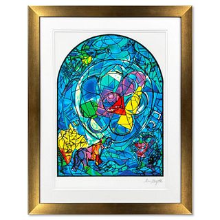 Marc Chagall (1887-1985), "Benjamin" Framed Limited Edition Serigraph with Certificate of Authenticity.