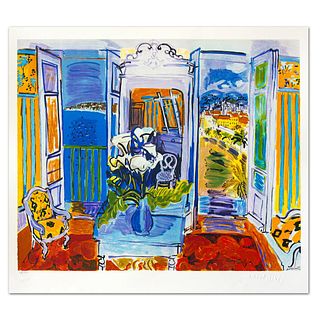 Raoul Dufy- Lithograph "Interieur A La Fenetre Ouverte"