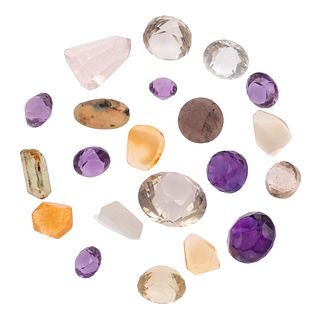 Group of Unmounted Gemstones