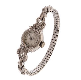 Ladies Hamilton Diamond, 14k, Metal Watch
