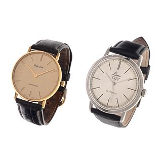 Two Gent's Wristwatches, Bulova, Laco