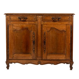 Louis XV Walnut Side Cabinet