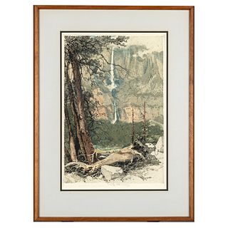 Luigi Kasimir (1881-1962)., Yosemite Falls