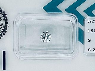 DIAMOND 0.51 CT G - SI2 - IGI - SF30804