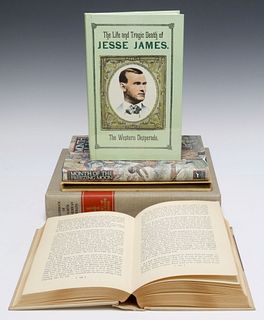 (4) BOOKS, JESSE JAMES, DOBIE, INDIANS