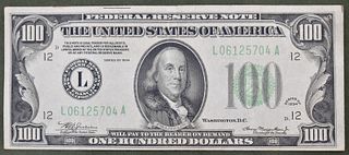 1934 100 DOLLAR BILL
