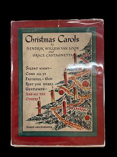 Christmas Carols by Hedrik Willem Van Loon and Grace Castagnetta 1937