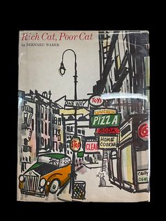Rich Cat, Poor Cat by Bernard Waber 1963 Houghton Mifflin