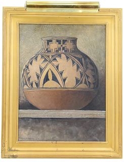 Eric Sloane (1905-1985) USA, Oil on Masonite