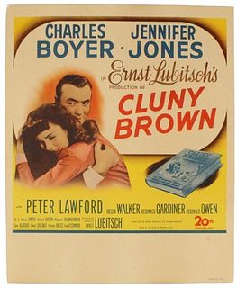 Litho of Ernst Lubitsch 1946 Movie "Cluny Brown"