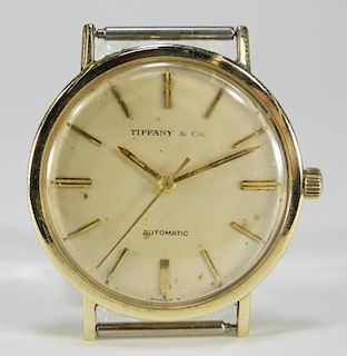 Tiffany & Co 14K Gold Automatic Watch