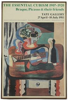 Original Vintage Picasso Exhibition Poster, 1983