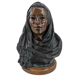 Glenna Goodacre (1939-2020) American Bronze Bust