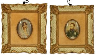 (2) 19th Century French Portraits