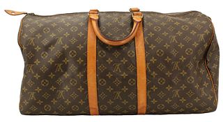 Louis Vuitton Style Keepall 50 Travel Bag