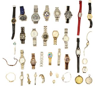 (36) Assorted Men's/Womens Wristwatches