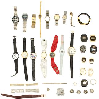 Assortment of 37 Watches & Accessories