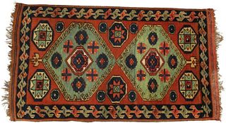 Mid 20C Turkish Bokhara / Turkoman Style Rug