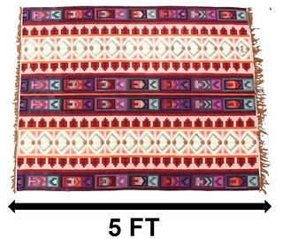 Mid 20th Century Likely Turkish Kilim Oriental Rug