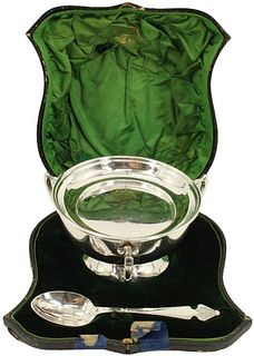 English Sterling Set With Fitted Case 16.3 ozt