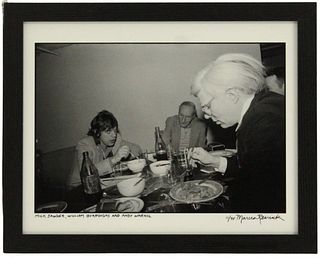 Marcia Resnick Jagger, Burroughs, Warhol