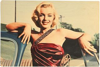 Marilyn Monroe By Frank Worth on Wooden Board