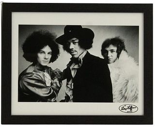 Jimi Hendrix Experience 1966 by Dezo Hoffmann