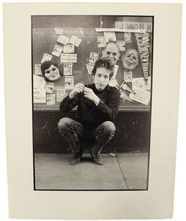 Photo Print of Bob Dylan, NYC by Sandy Speiser