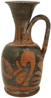 4th Century B.C. Apulian Red-Figure Lekythos